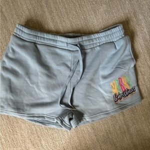 Merry Christmas cotton shorts
